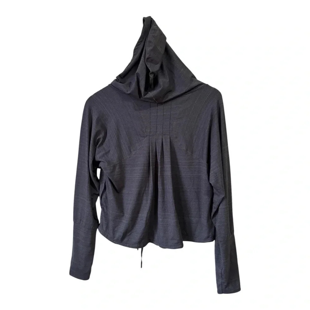 prAna Inigma After Yoga Hoodie jersey fabric Size S - Picture 11 of 13